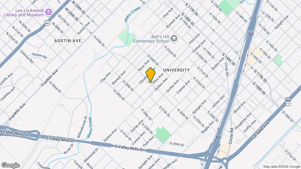 2601 Flint Ave Map and Location Details