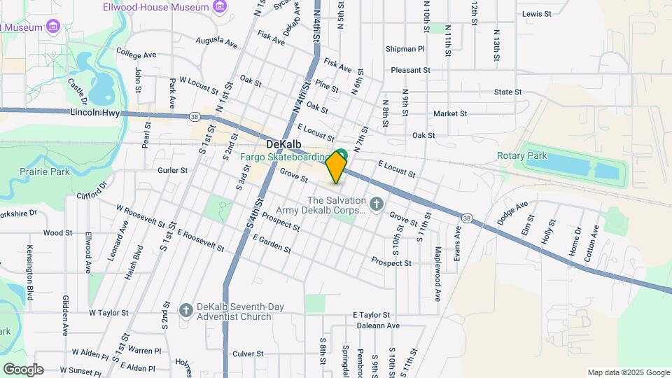 131 S 7th St Map and Location Details