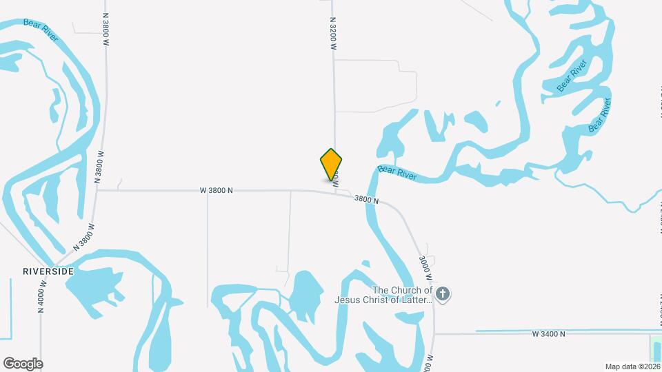 3805 N 3200 W Map and Location Details