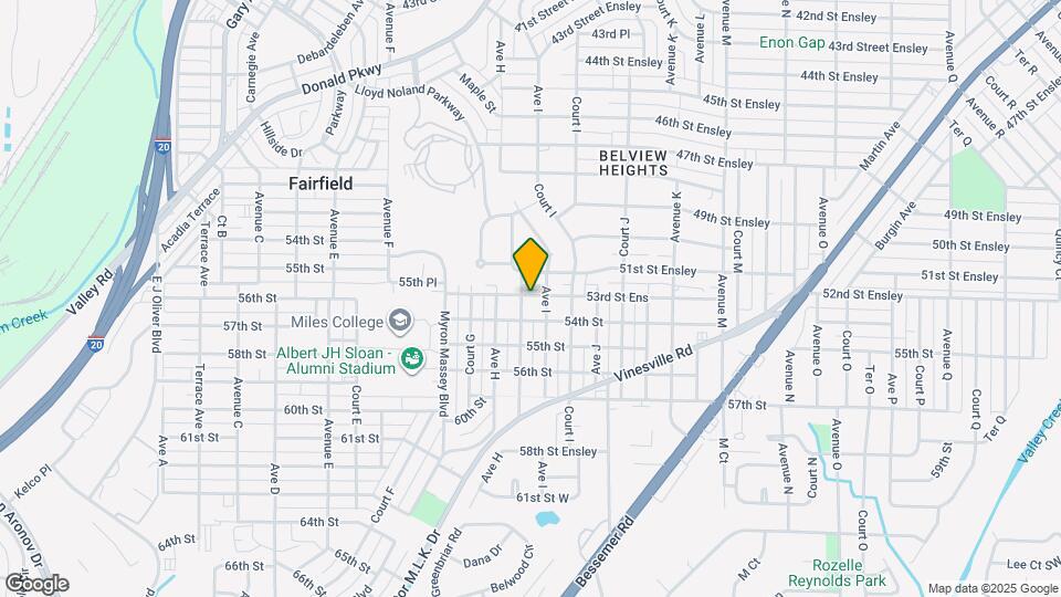 5301 Court H Map and Location Details