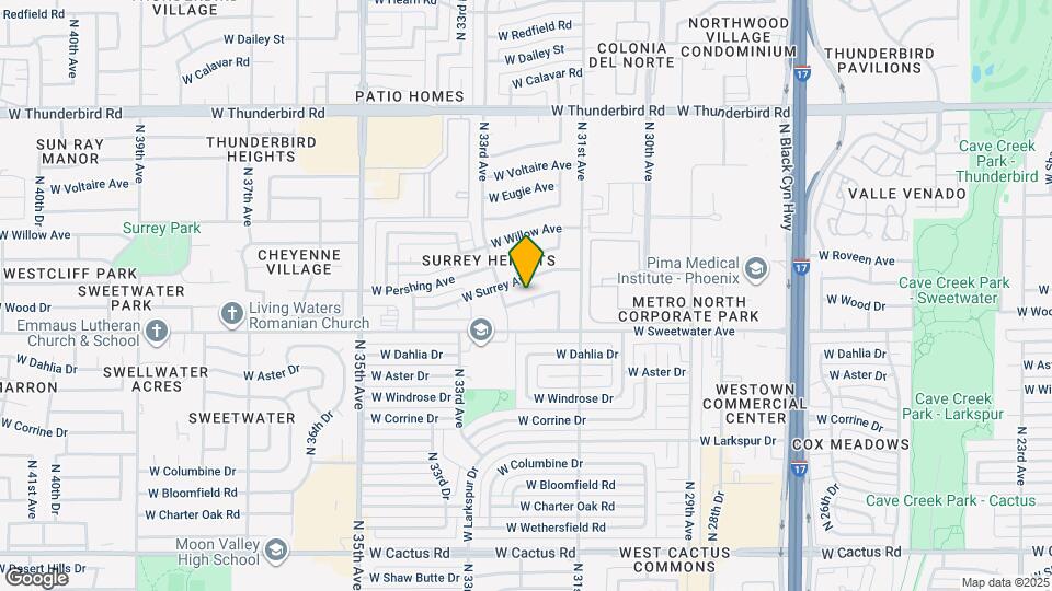 3202 W Wood Dr Map and Location Details