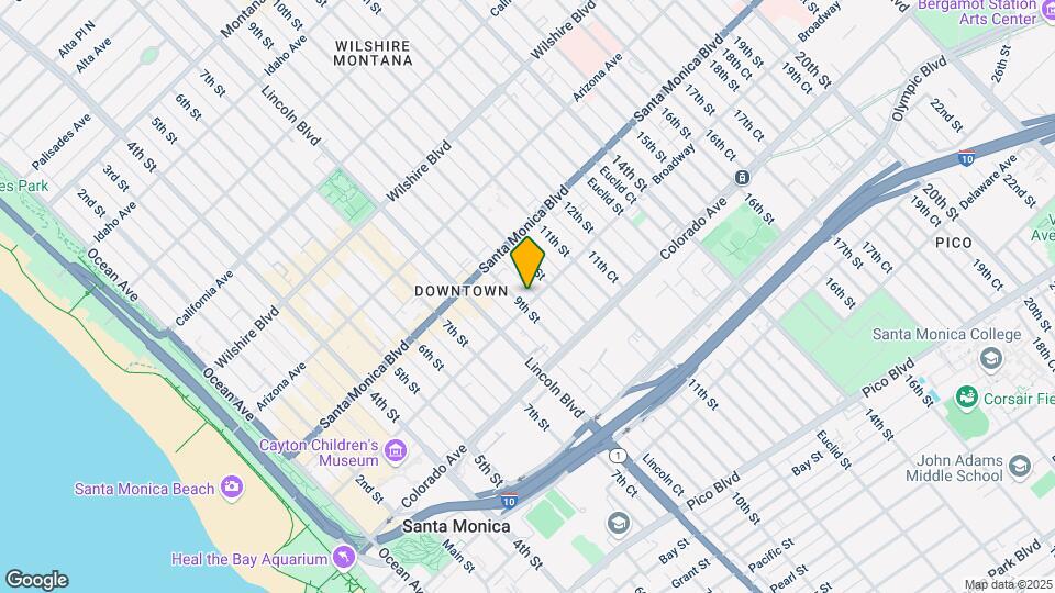 1455 9th St Mapa y Detalles de la Ubicación