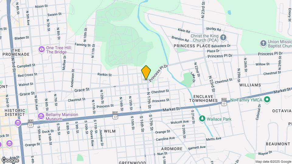1619 Grace St Map and Location Details