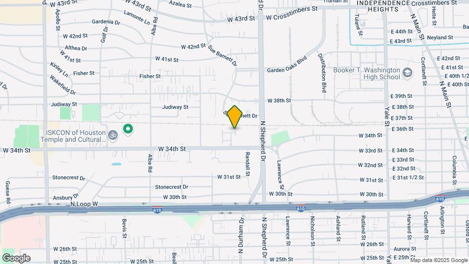 802 Garden Trace Ln Map and Location Details