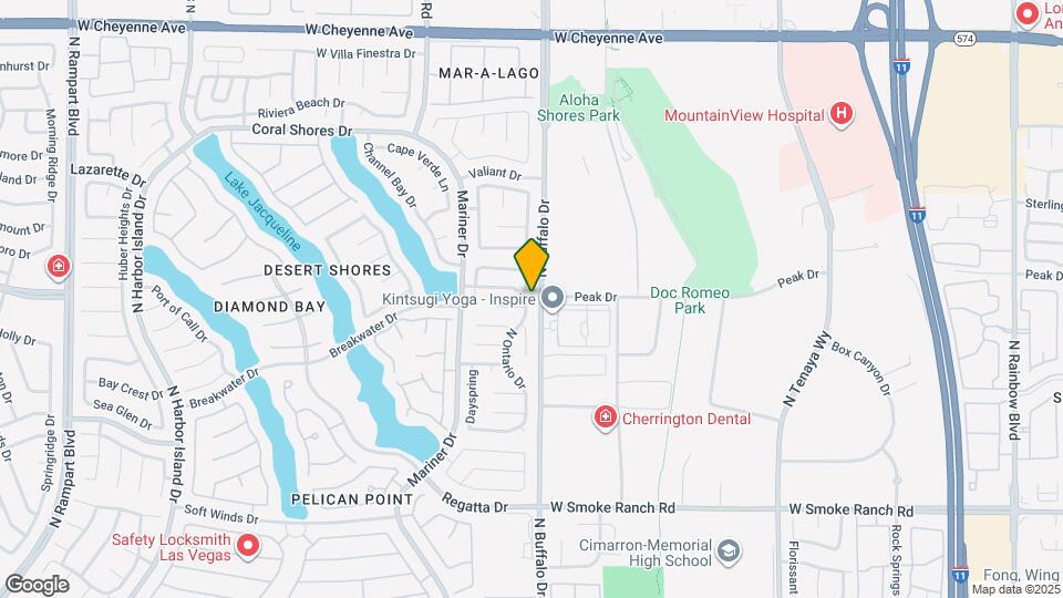 2704 N Ontario Dr Map and Location Details