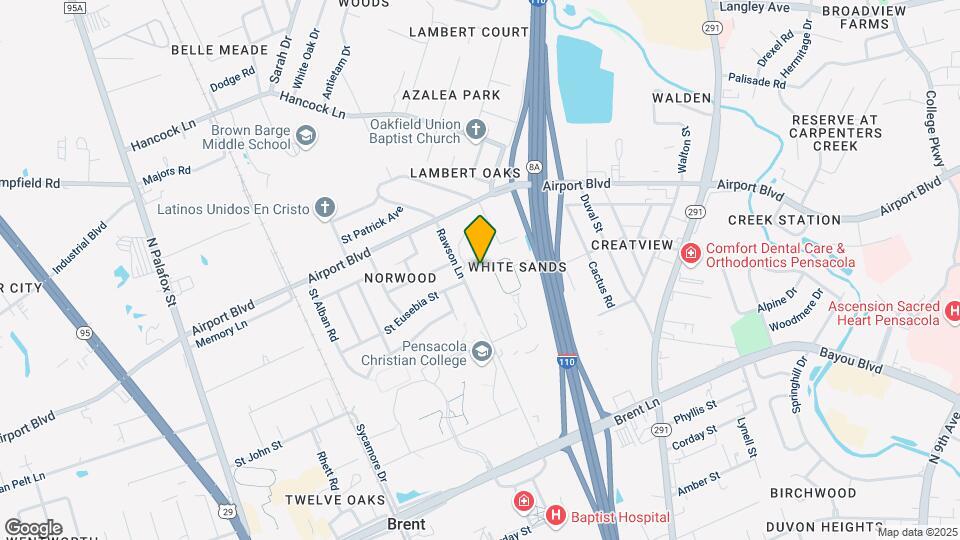 5500 Rawson Ln Mapa y Detalles de la Ubicación