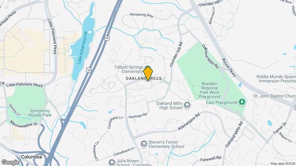 9635 White Acre Rd Map and Location Details