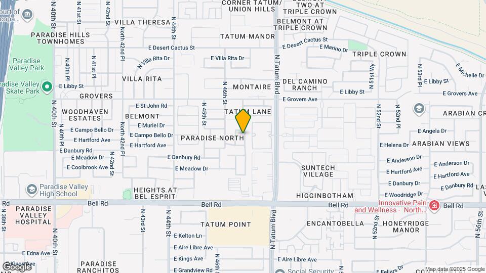 17430 N 47th St Mapa y Detalles de la Ubicación