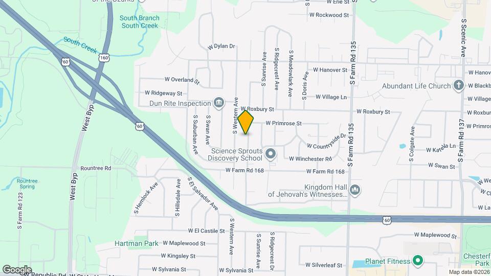 3677 Leawood Ave Map and Location Details