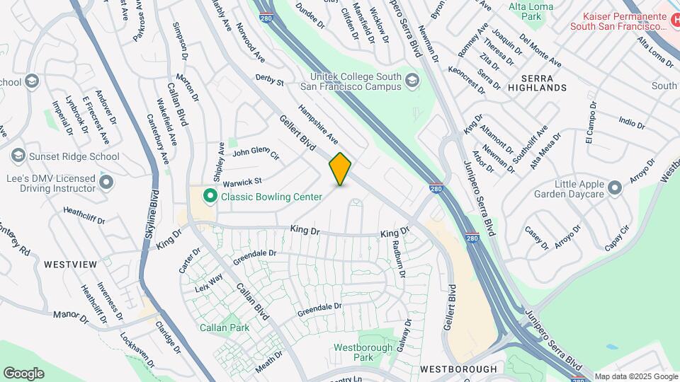 515 Verducci Dr Map and Location Details