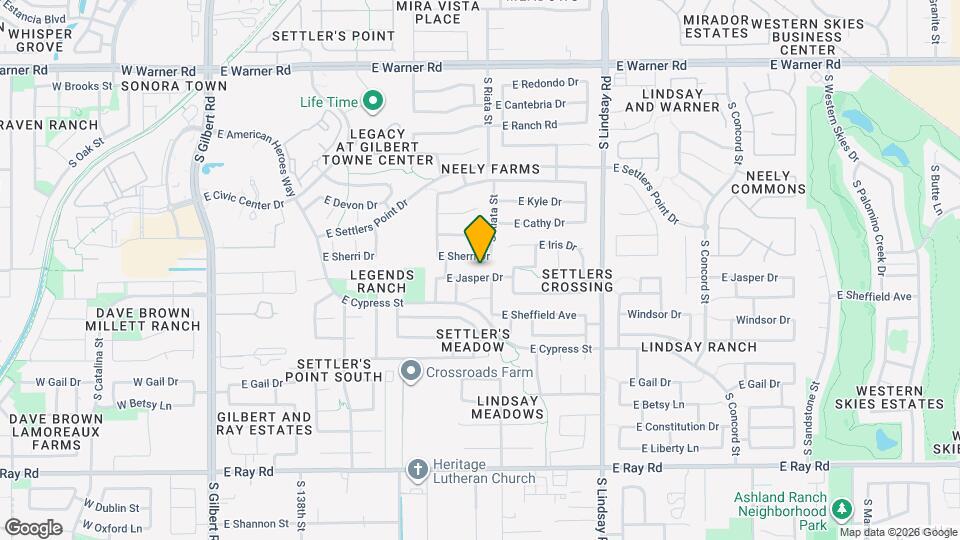 552 E Jasper Dr Map and Location Details