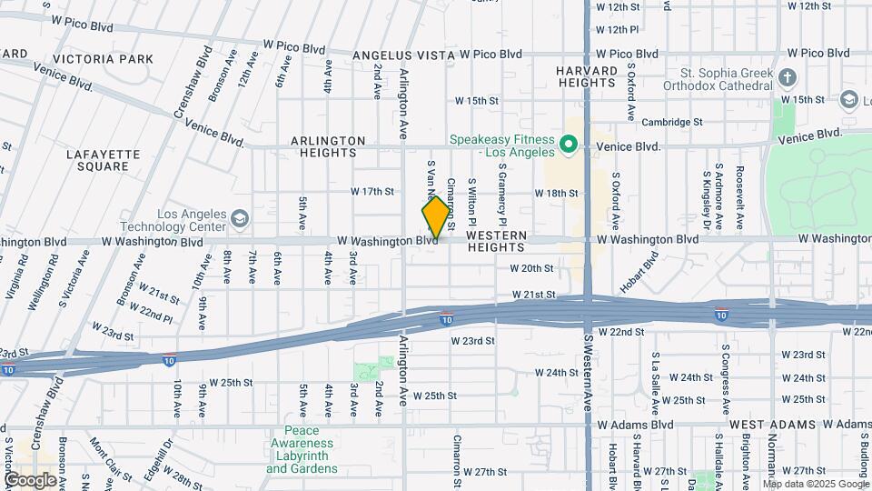 2450 W Washington Blvd Mapa y Detalles de la Ubicación
