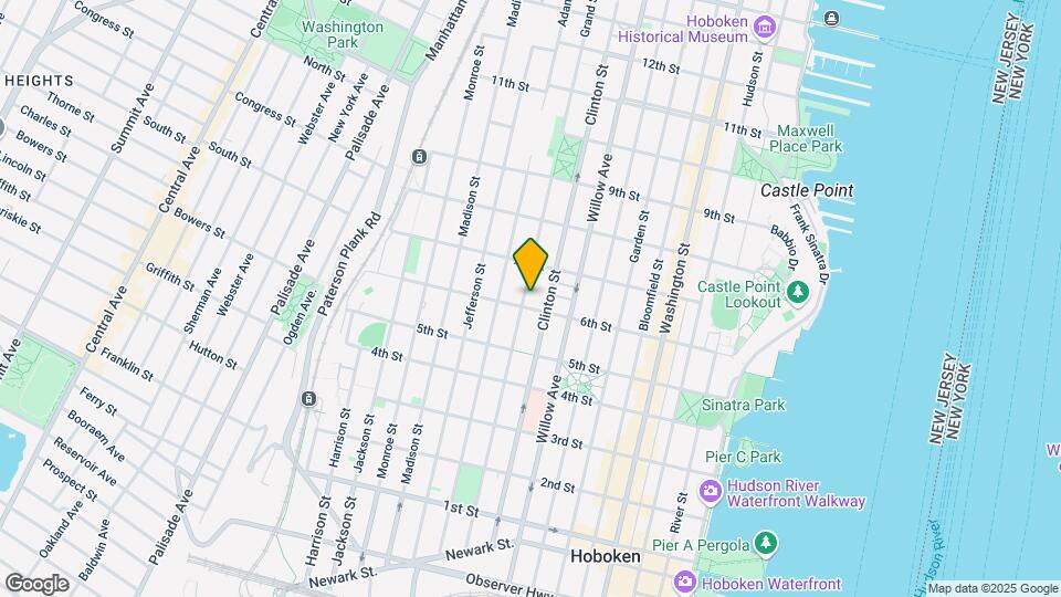 609 Grand St Mapa y Detalles de la Ubicación