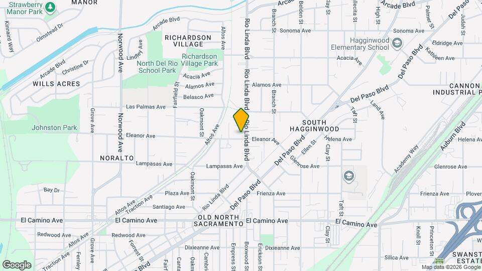 877 Eleanor Ave Map and Location Details