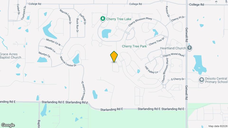 3384 Shandy Rd Map and Location Details