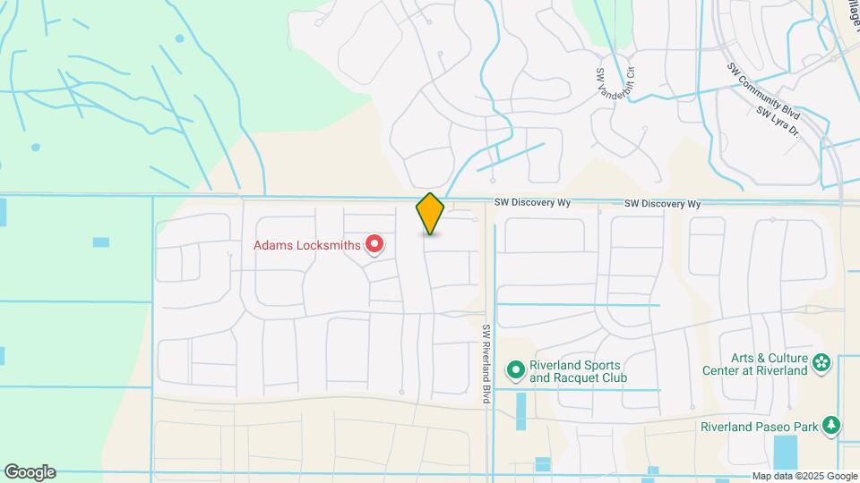 11643 SW Moon River Way Map and Location Details