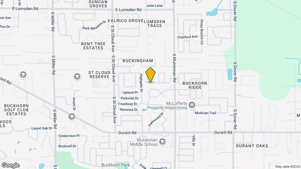 4121 Yellowwood Dr Map and Location Details