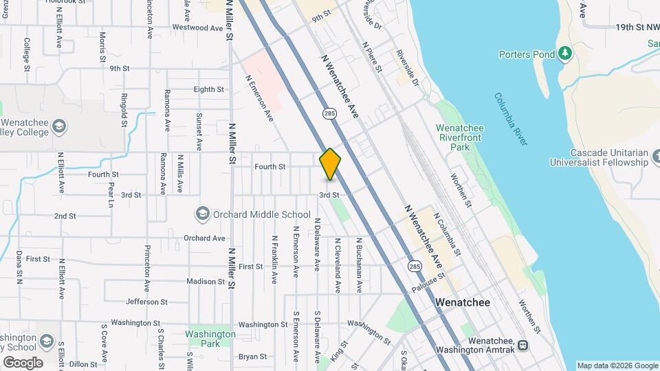 305 1/2 Pennsylvania Ave, Unit Apt. B Map and Location Details