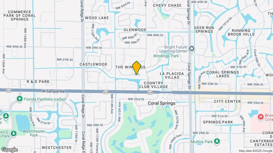 3580 NW 110th Ln Map and Location Details