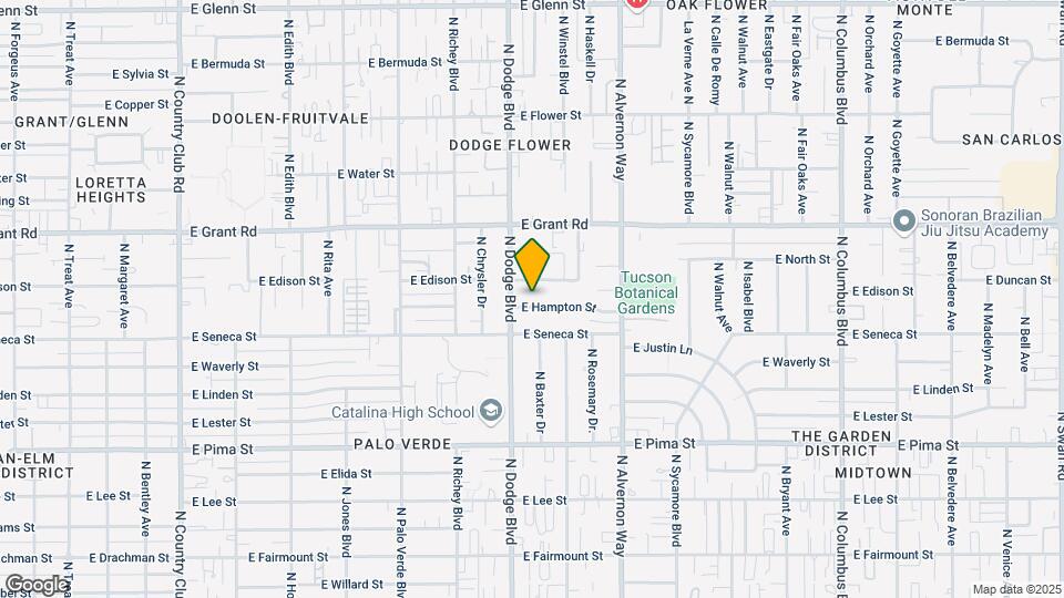 3725-3731 E Hampton St Map and Location Details