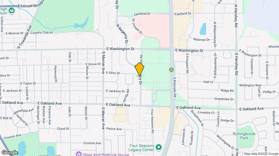 203 Regency Map and Location Details