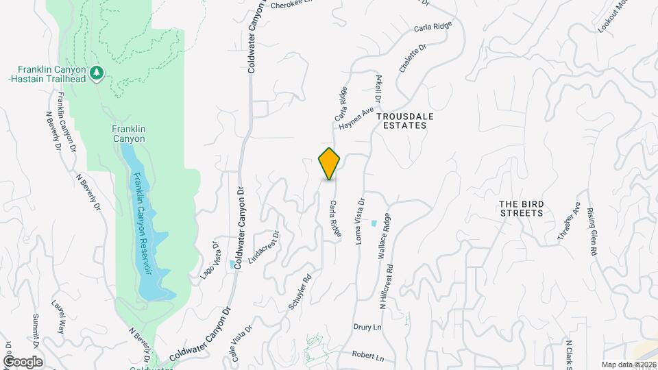 1491 Carla Ridge Map and Location Details