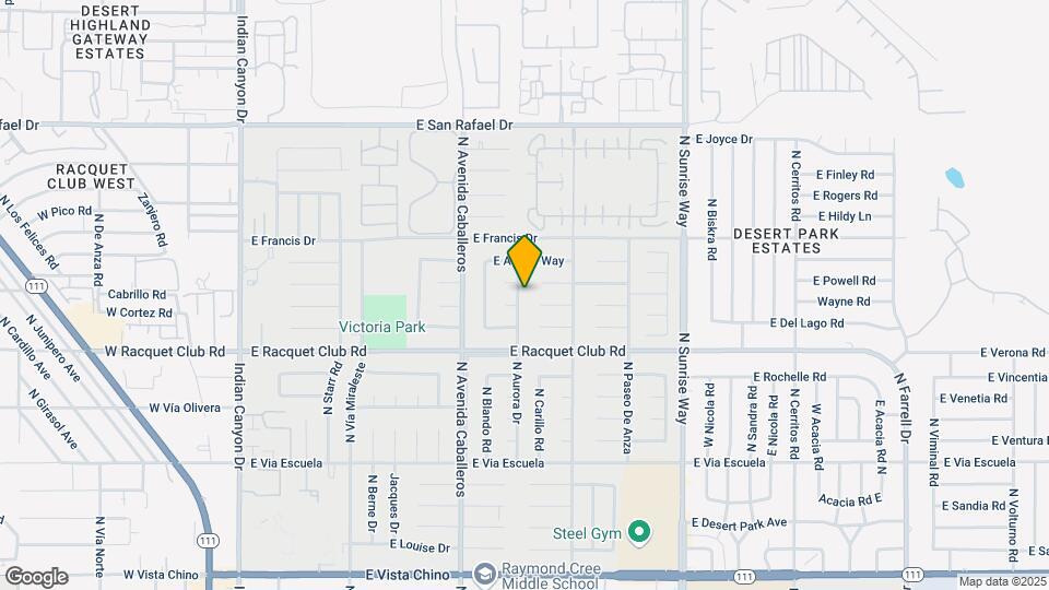 2632 N Aurora Dr Map and Location Details