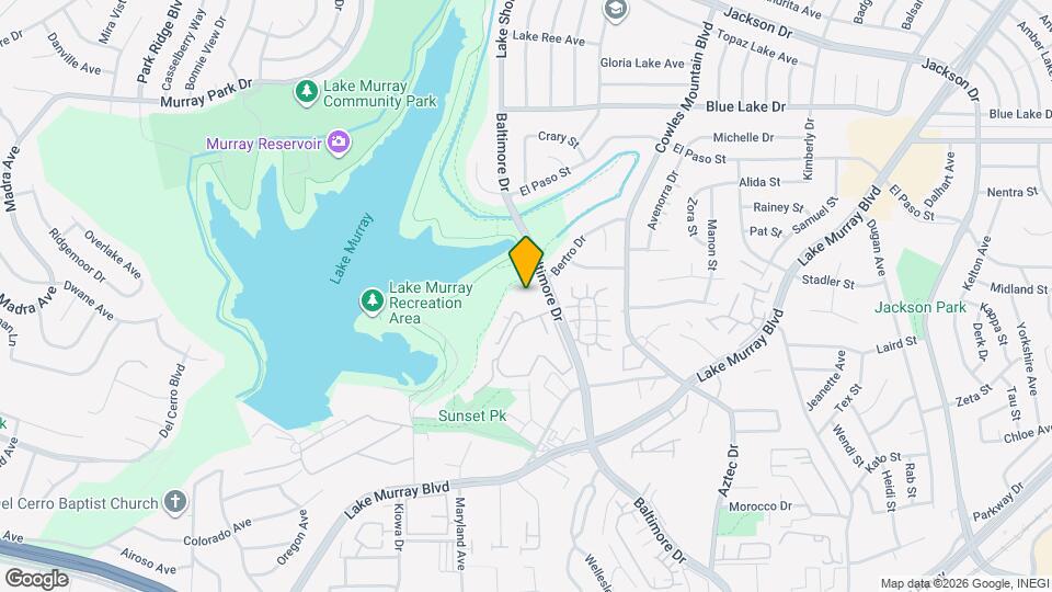 5710 Baltimore Dr Map and Location Details