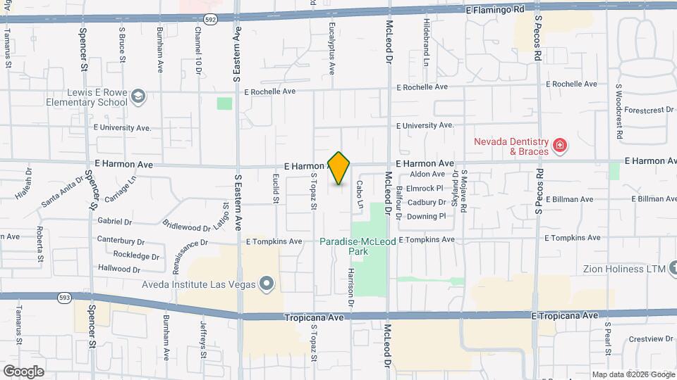 4561 Paseo El Rio Dr Map and Location Details