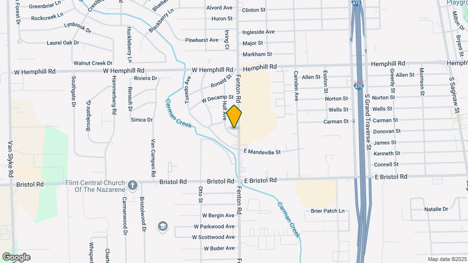 3418 Fenton Rd Map and Location Details