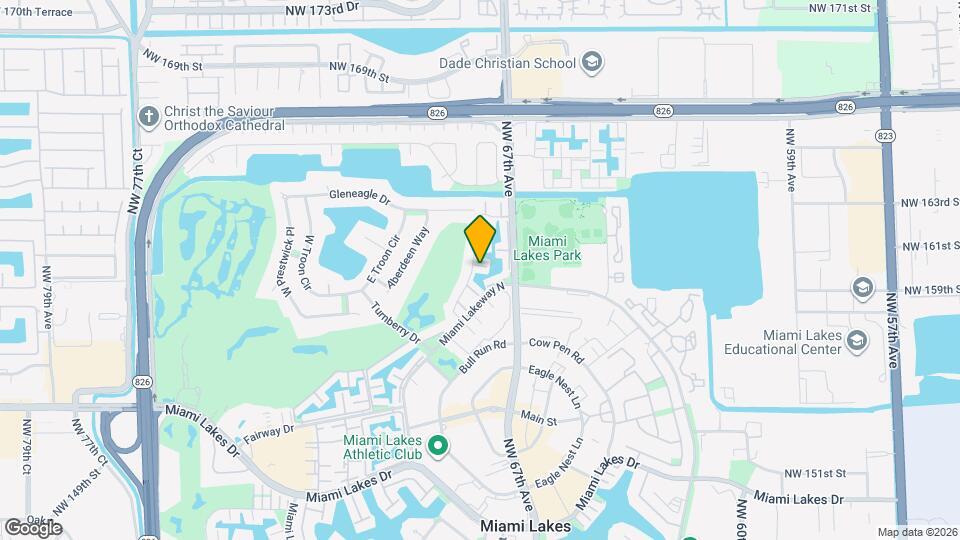 16005 Kingsmoor Way Map and Location Details