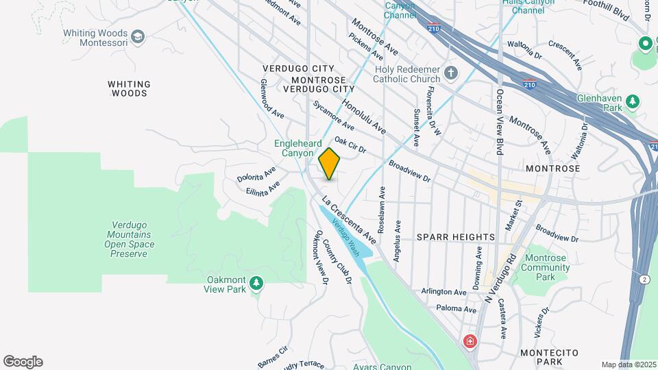 3624 La Crescenta Ave Map and Location Details