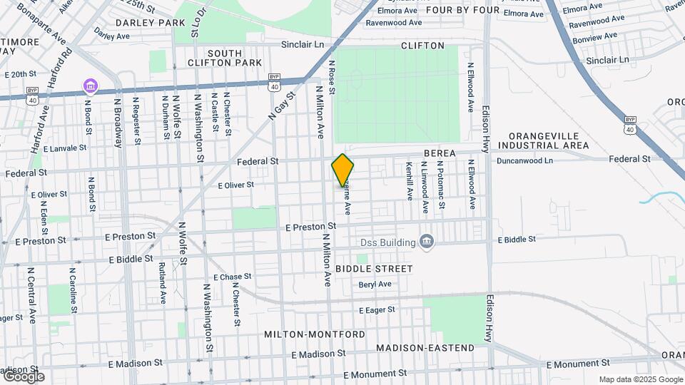 1420 N Luzerne Ave-Unit -2 Map and Location Details