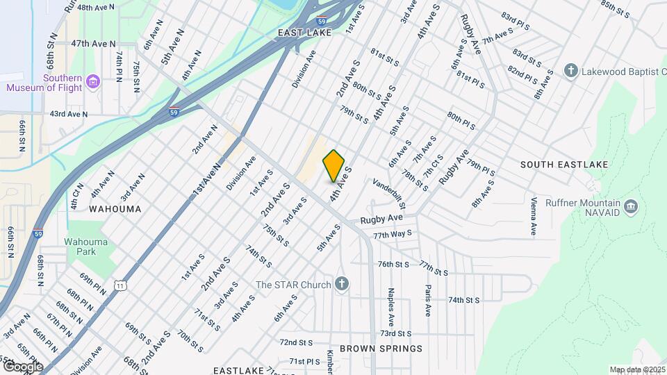 Twin Oaks Apartment Map and Location Details