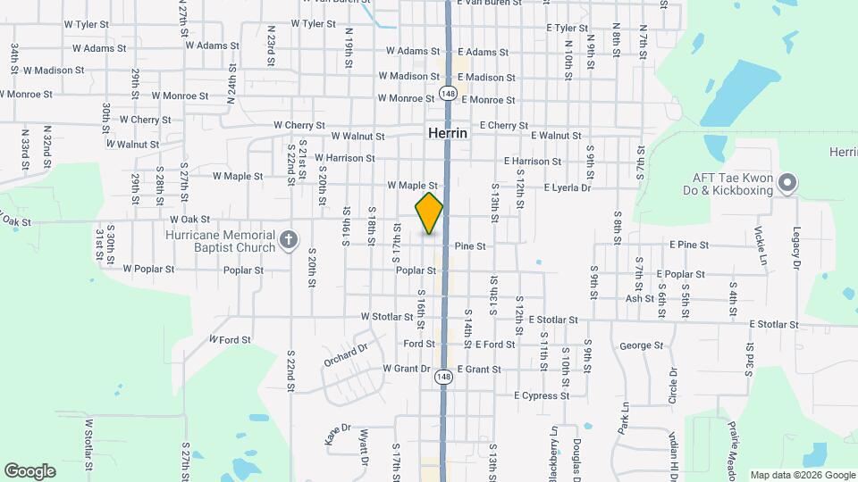 424 S 16th St Map and Location Details
