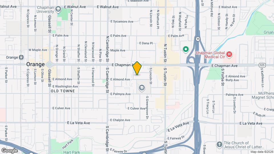 1243 E Almond Ave, Unit 1243 Almond Mapa y Detalles de la Ubicación