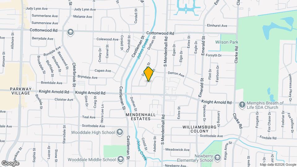 3116 Domar St Map and Location Details