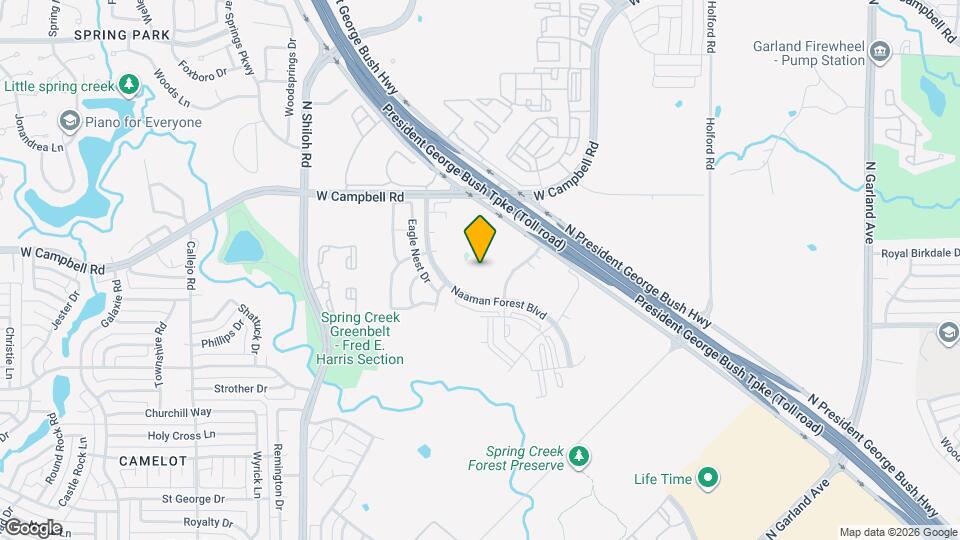 6310 Naaman Forest Blvd, Unit 4303 Map and Location Details