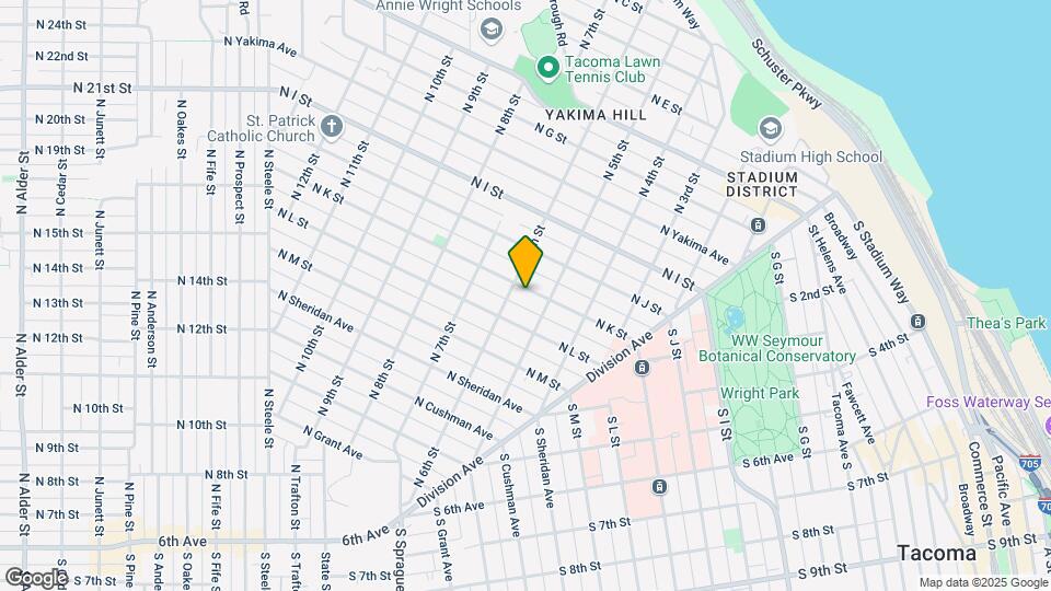 516 N K St Map and Location Details
