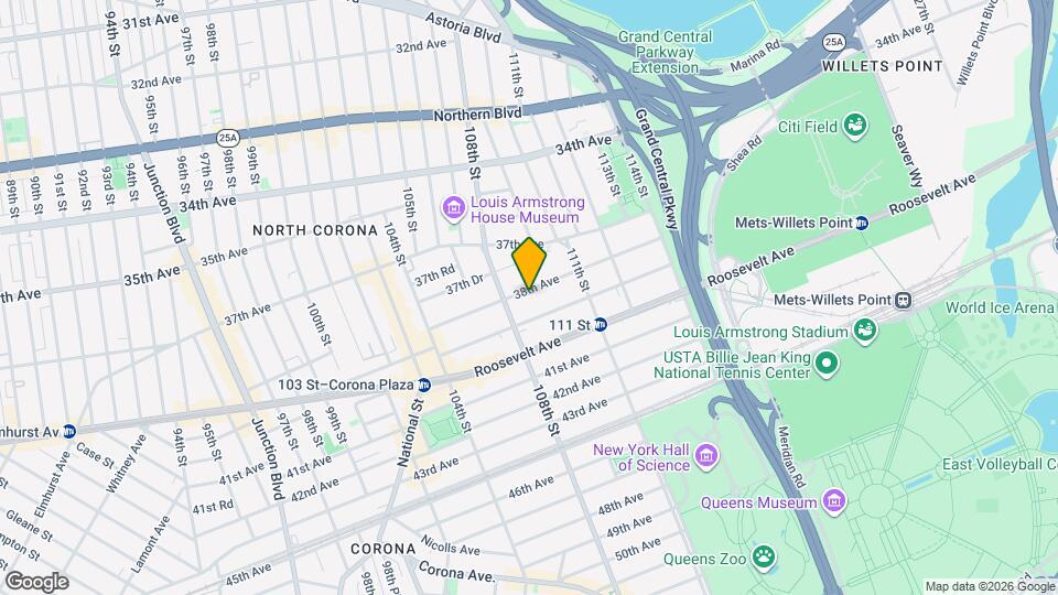 10822 38th Ave Mapa y Detalles de la Ubicación