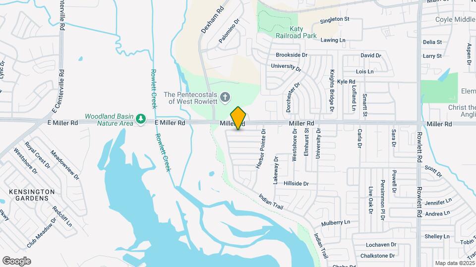 1814 Walnut Hill Dr Map and Location Details