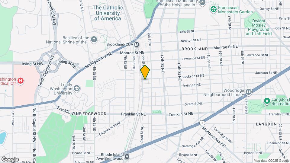 903 Jackson St NE Map and Location Details