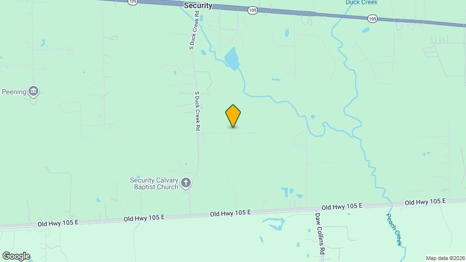 21195 Security Cemetery Rd Mapa y Detalles de la Ubicación