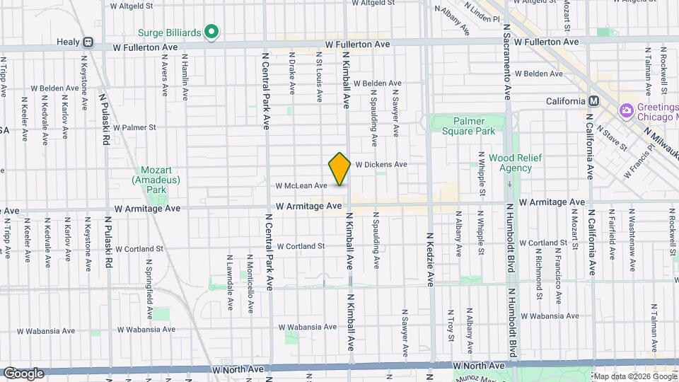 3415 W McLean Ave, Unit J06P Map and Location Details
