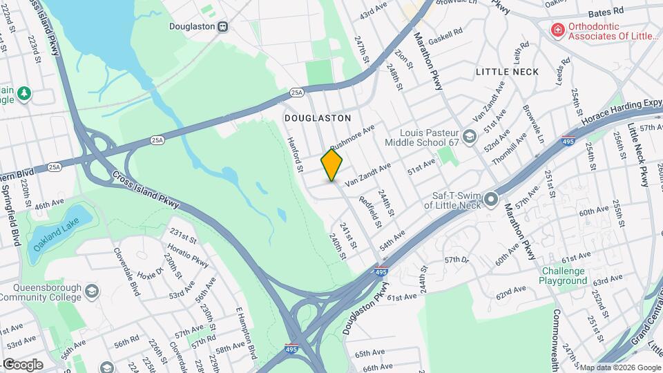 49-16 Douglaston Pkwy Map and Location Details