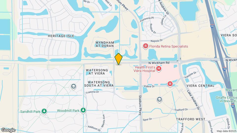 Venue at Viera Senior Living Map and Location Details