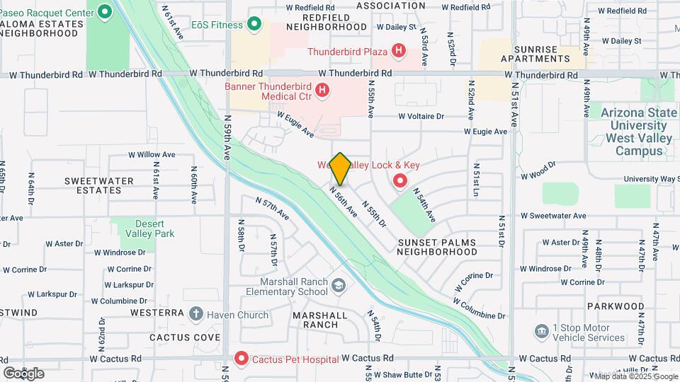 13269 N 56th Ave Map and Location Details
