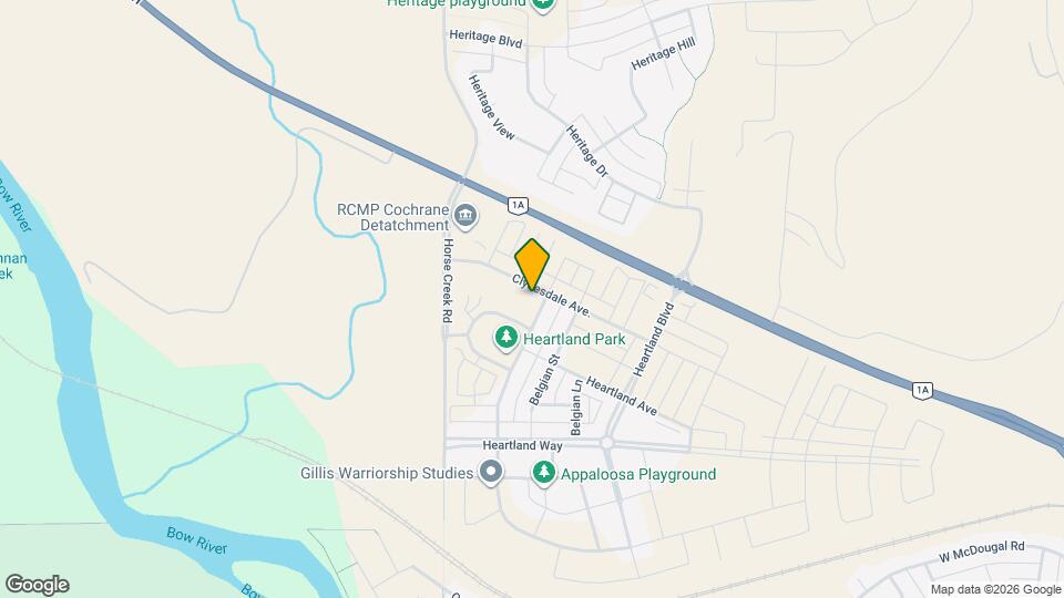 BridleRidge Townhomes Map and Location Details