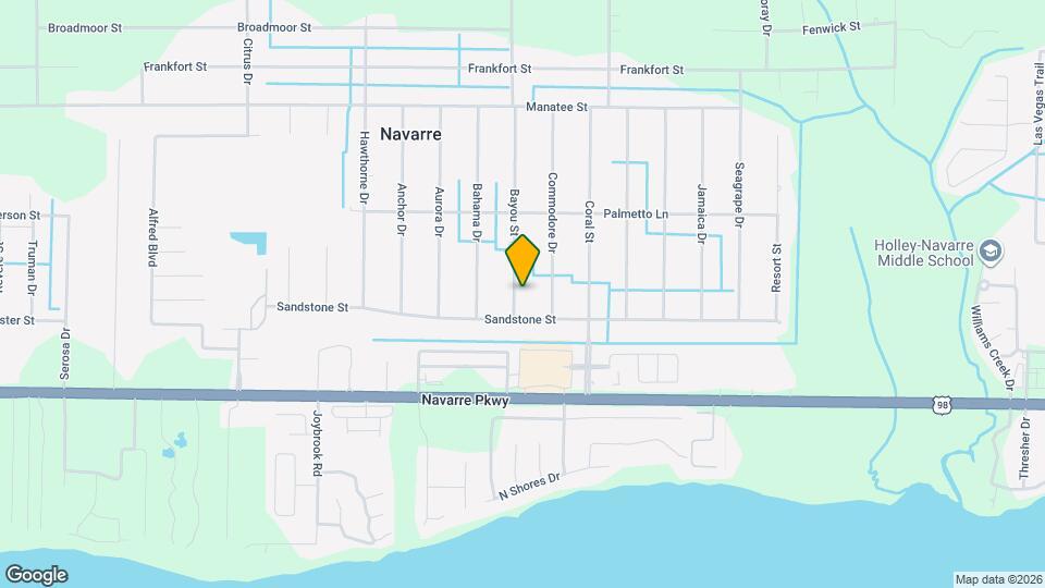 1888 Bayou Dr Map and Location Details