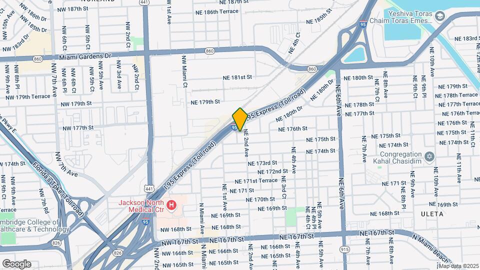 17531 NE 1st Ct Map and Location Details